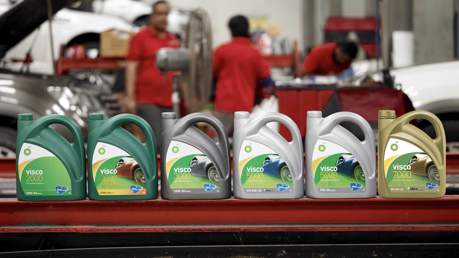 قیمت روغن موتور BP